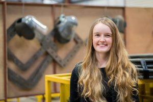 Danielle - lead water backed welding engineer