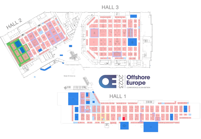 Offshore Europe Floor Plan