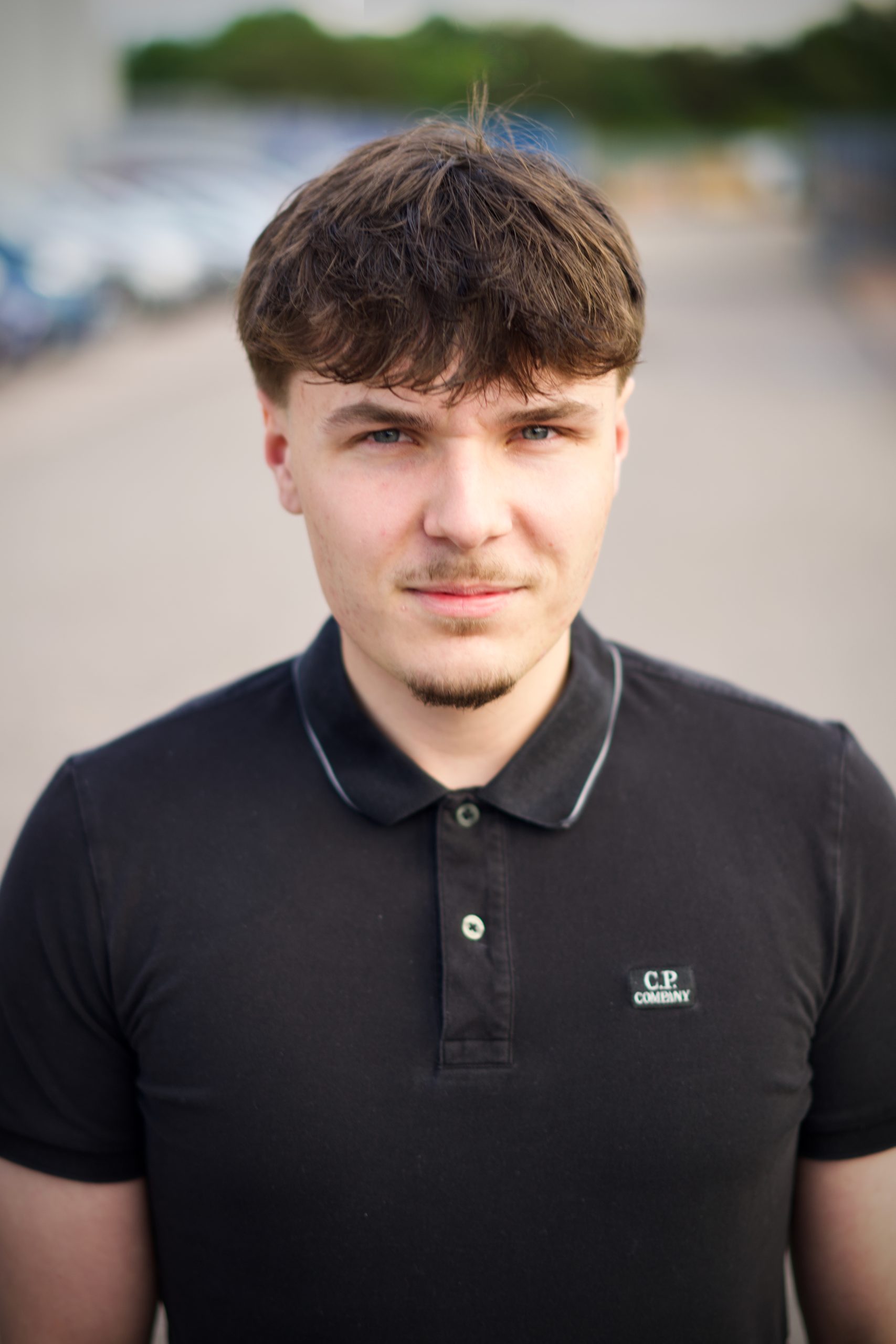 Bio photograph of young male student