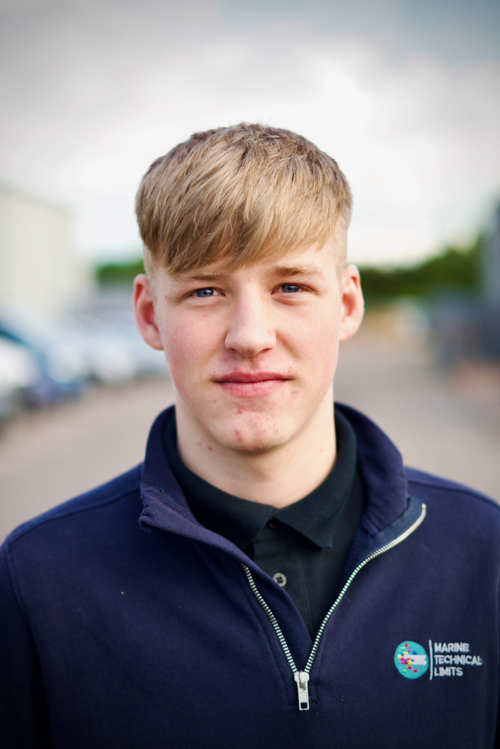 Bio photograph of young male student smiling