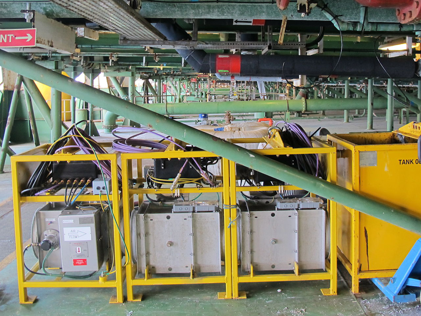 Cargo tank pumping equipment: MTL's bespoke break tank provided to support residual fluid removal from the tanks.